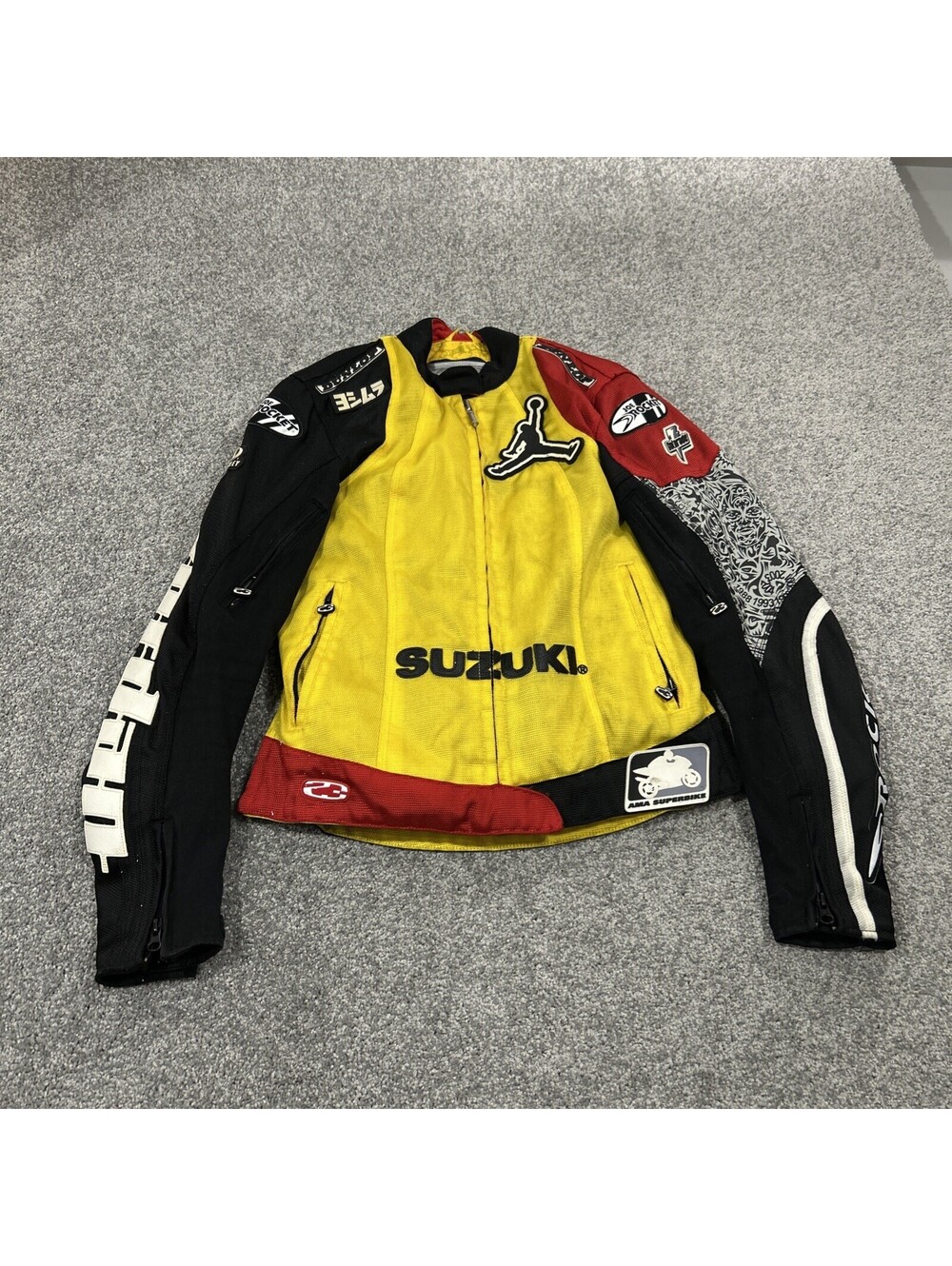 XS Vintage Joe Rocket/Michael Jordan Motorsports Suzuki Motorcycle Jacket Womens